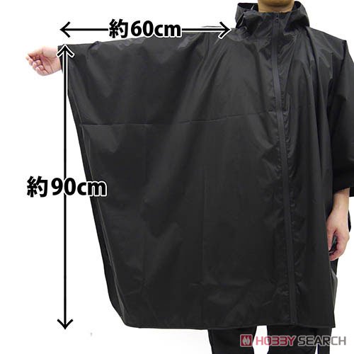 Play Station Rain Poncho `Play Station` Black (Anime Toy) その他の画像7