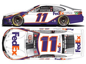 `デニー・ハムリン` #11 FedExオフィス TOYOTA カムリ NASCAR 2021 (ミニカー)