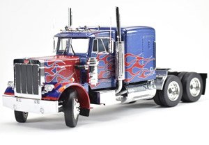 Peterbilt 359 1967 bluemetallic / red (ミニカー)
