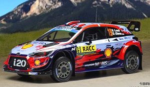 ヒュンダイ i20 クーペ WRC 2019年カタルーニャラリー #19 S.Loeb / D.Elena (ミニカー)