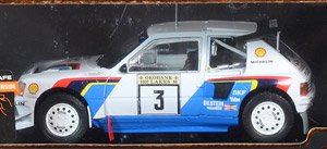 プジョー 205 T16 1986年1000湖ラリー #3 j.Kankkunen / J.Piironen (ミニカー)