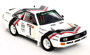 アウディ スポーツ クアトロ 1984年3 Stadte Rallye 優勝 #1 W.Rohrl / C.Geistdorfer Version start (ミニカー)