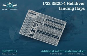 SB2C-4 Helldiver Landing Flaps (for Infinity models) (Plastic model)
