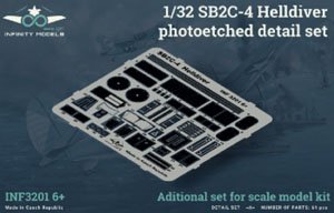 SB2C-4 Helldiver Detail Set (for Infinity models) (Plastic model)