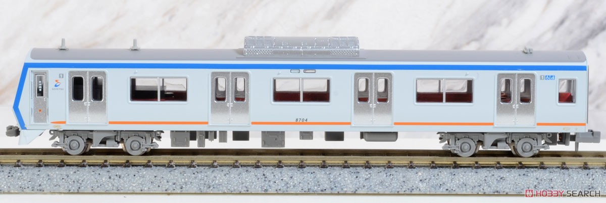 相鉄 8000系 新塗装 シングルアームパンタ 基本6両セット (基本・6両セット) (鉄道模型) 商品画像2