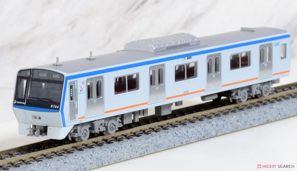 相鉄 8000系 新塗装 シングルアームパンタ 基本6両セット (基本・6両セット) (鉄道模型) 商品画像3