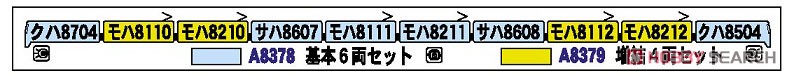 相鉄 8000系 新塗装 シングルアームパンタ 基本6両セット (基本・6両セット) (鉄道模型) 解説1