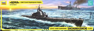 Soviet WWII Submarine Shchuka (SHCH) Class (Plastic model)