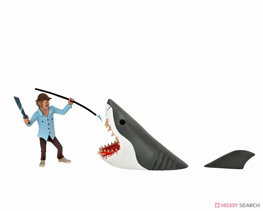 Tooney Tellers/ Stylized 6 inch Action Figure: Jaws Capt. Quint & Bruce 2PK (Completed) Item picture1