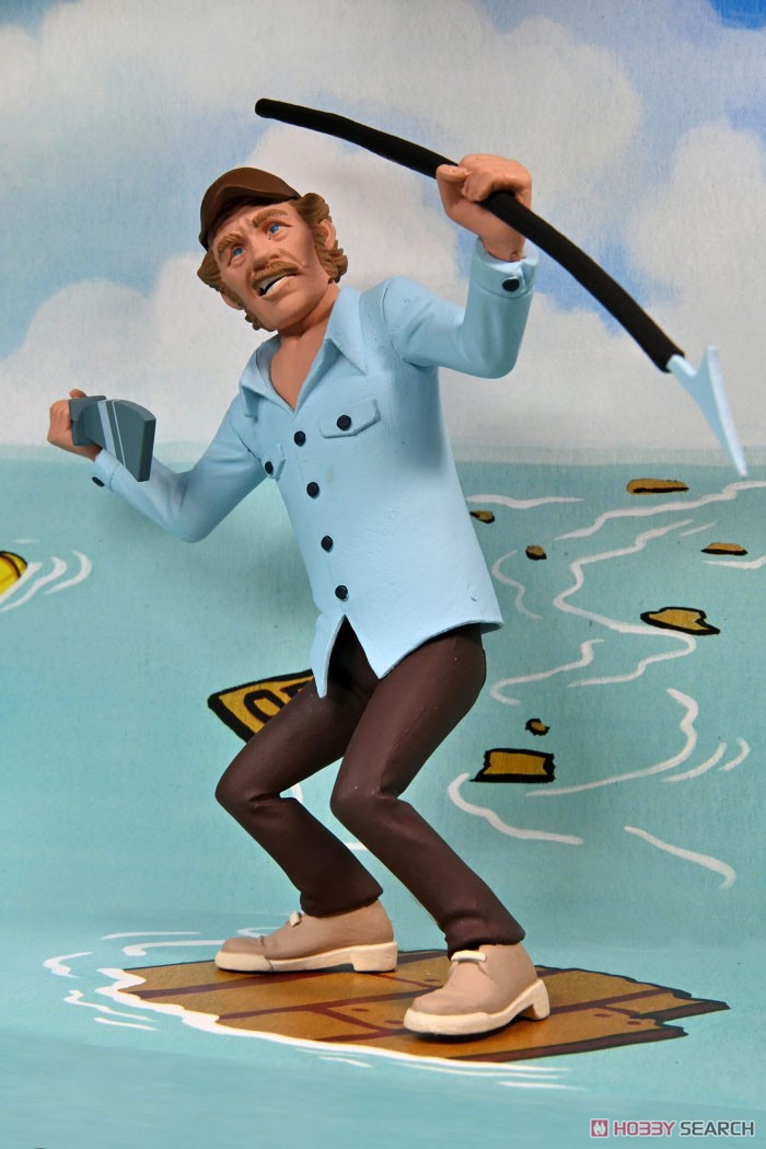 Tooney Tellers/ Stylized 6 inch Action Figure: Jaws Capt. Quint & Bruce 2PK (Completed) Other picture1