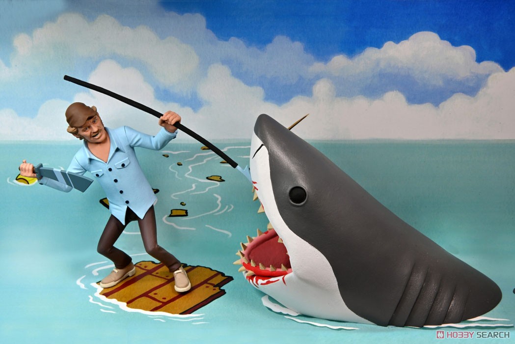 Tooney Tellers/ Stylized 6 inch Action Figure: Jaws Capt. Quint & Bruce 2PK (Completed) Other picture3