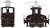 16番(HO) 銚子電気鉄道 デキ3 電気機関車 (ビューゲル仕様 / 車体色：黒 / 動力付き) (塗装済み完成品) (鉄道模型) その他の画像1