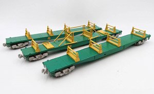 CHIKI5500 (New Construction Type) Rail Transporter Type G (Kyushu/Sanyo/Tokaido Version B) Three Car Set Paper Kit (3-Car Unassembled Kit) (Model Train)