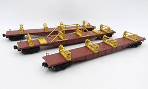 CHIKI5500 (Second Generation) Rail Transporter Type F (Kyusyu/Sanyo/Tokaido Version A) Three Car Set Paper Kit (3-Car Unassembled Kit) (Model Train)