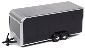 Enclosed Trailer Black (Diecast Car)