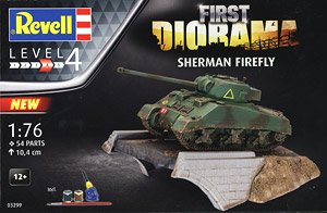 Sherman Firefly Diorama Set (Plastic model)
