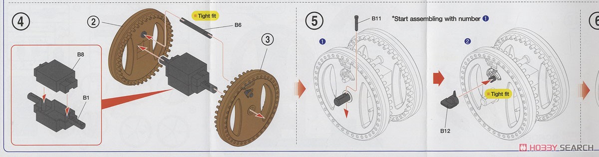 Da Vinci Leverage Crane (Plastic model) Assembly guide3