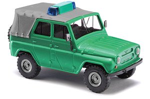 (HO) UAZ 469 幌付き 連邦国境警備隊 1972 (ミニカー)