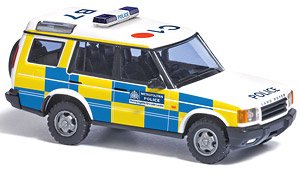 (HO) Land Rover Discovery English Police 1998 (Diecast Car)