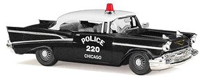 (HO) シボレー ベルエア `57 `シカゴ警察` 1957 (ミニカー)