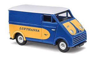 (HO) DKW 3=6 ボックスバン `Lufthansa` 1956 (DKW 3=6 Lufthansa) (鉄道模型)