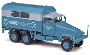 (HO) IFA G5`56 Koffer `Kundendienst EGW` 1956 (ミニカー)