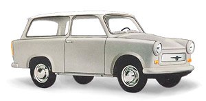 (HO) トラバント P601 ユニバーサルコンビ グレー/ホワイトルーフ 1966 (ミニカー)