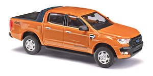 (HO) Ford Ranger Orange 2016 (Diecast Car)
