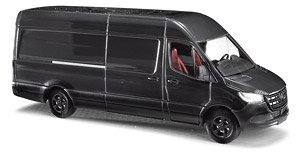 (HO) Mercedes-Benz Sprinter Black 2018 (Diecast Car)