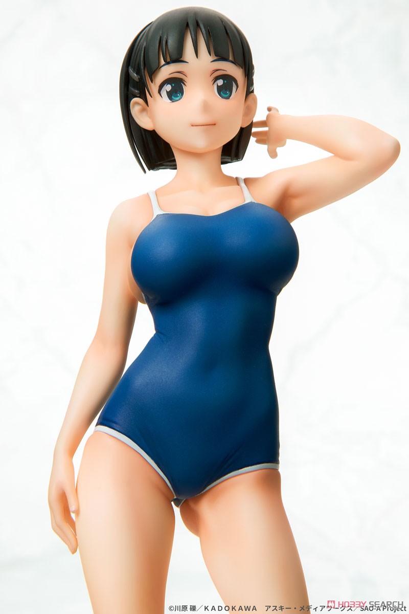 Suguha Kirigaya Navy Swimsuit Ver. (PVC Figure) Item picture14