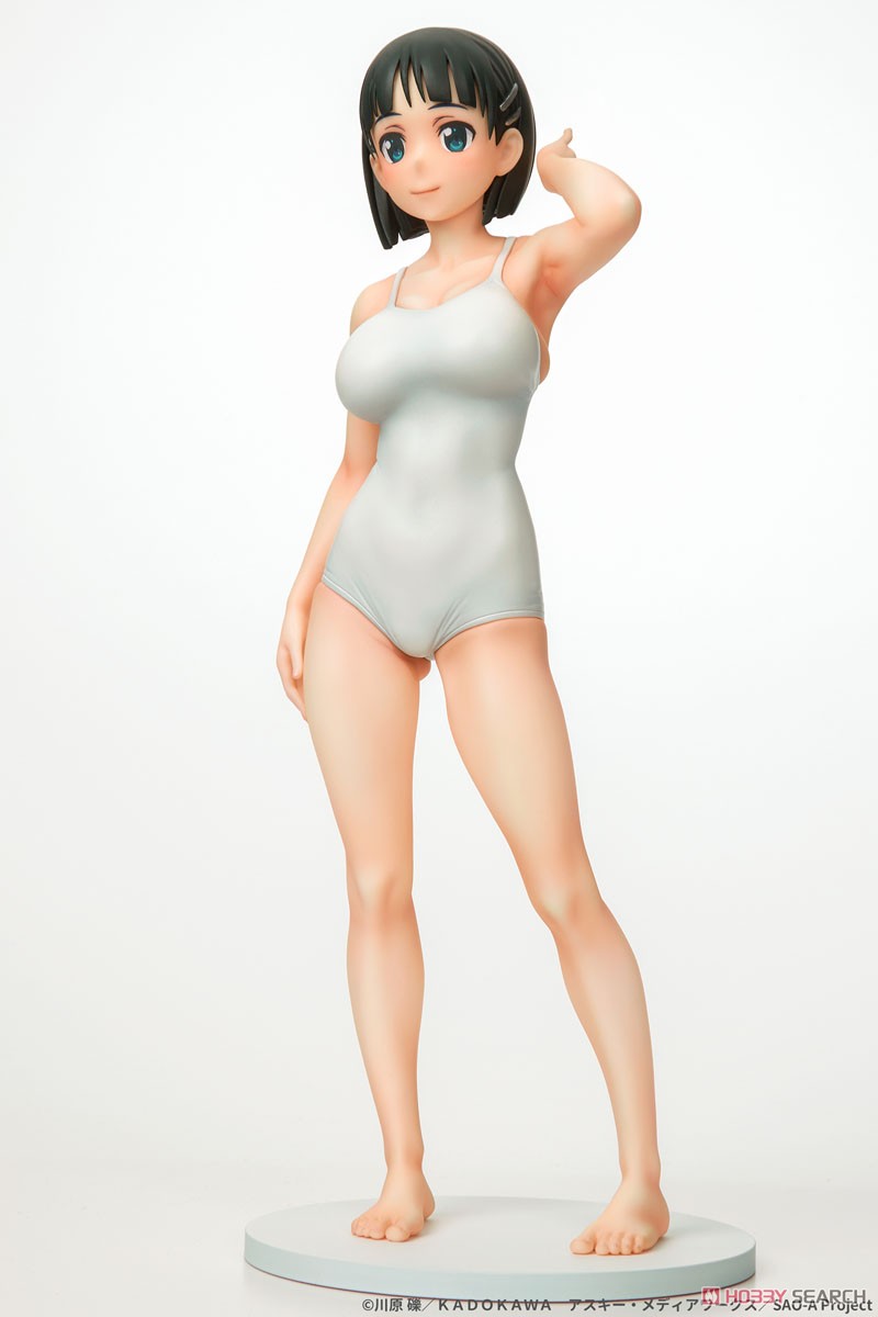 Suguha Kirigaya White Swimsuit Ver. (PVC Figure) Item picture10