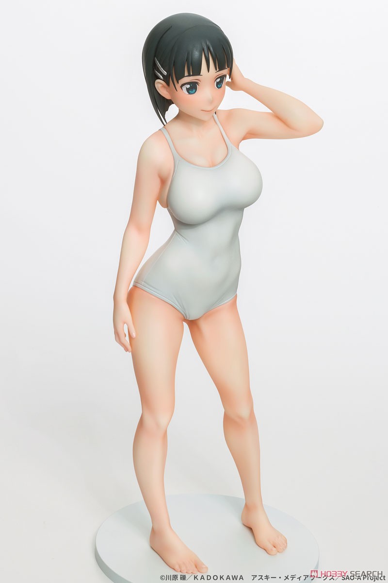 Suguha Kirigaya White Swimsuit Ver. (PVC Figure) Item picture12