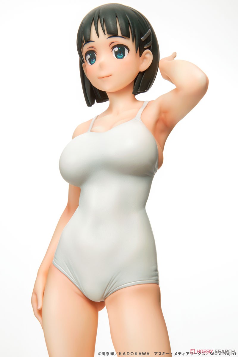 Suguha Kirigaya White Swimsuit Ver. (PVC Figure) Item picture13