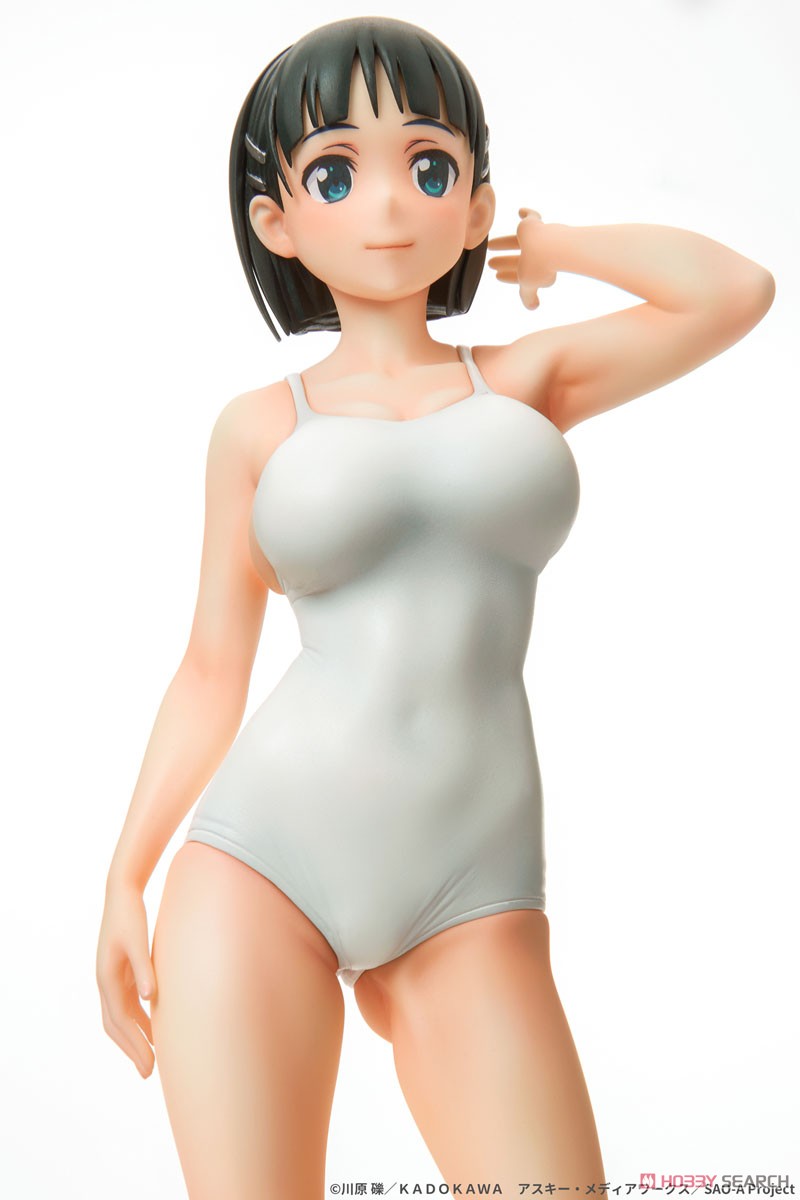 Suguha Kirigaya White Swimsuit Ver. (PVC Figure) Item picture14