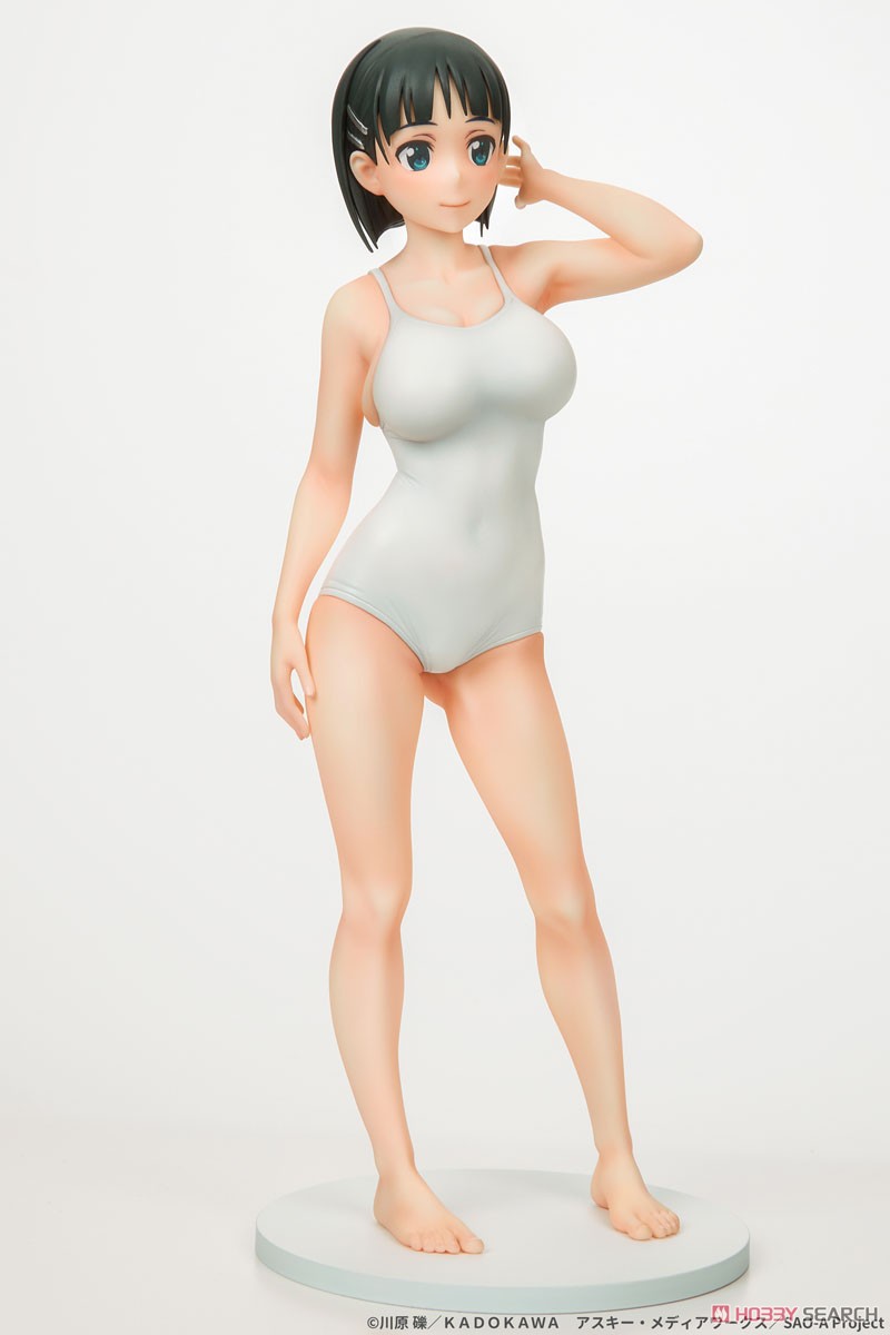 Suguha Kirigaya White Swimsuit Ver. (PVC Figure) Item picture2