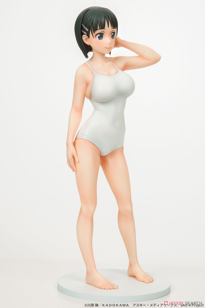Suguha Kirigaya White Swimsuit Ver. (PVC Figure) Item picture3