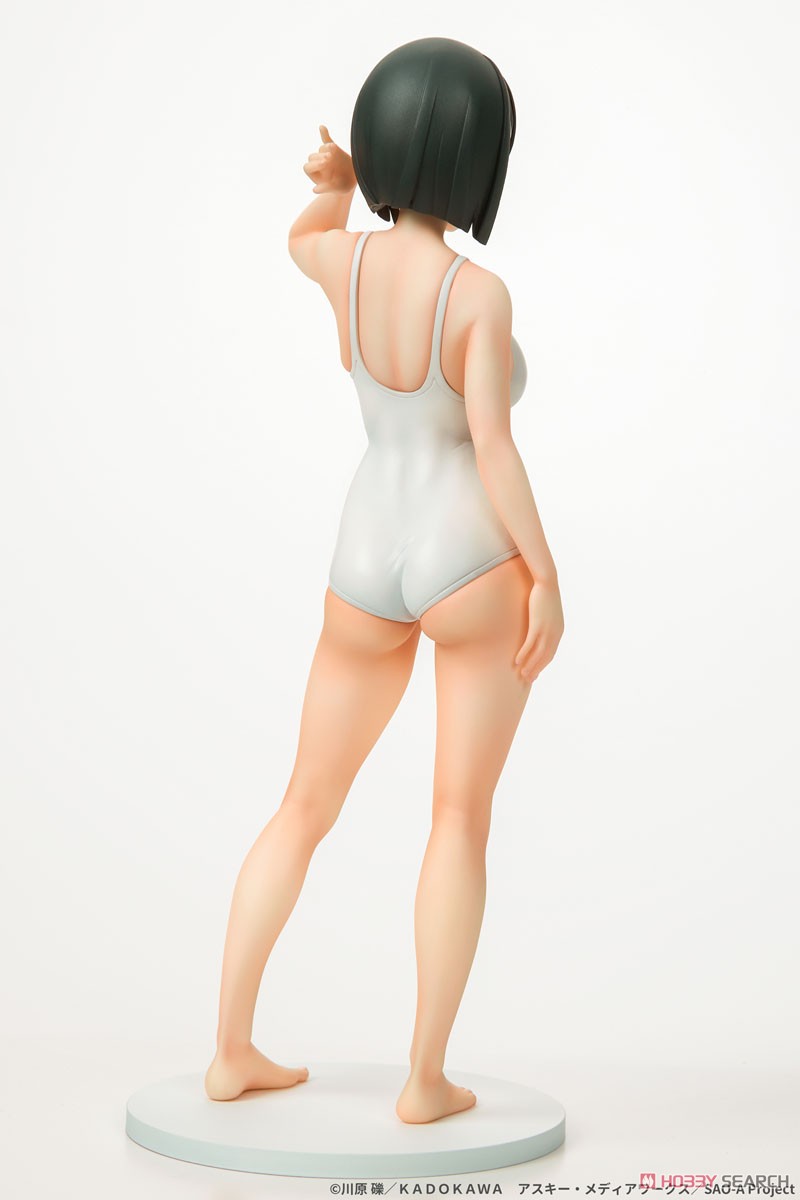 Suguha Kirigaya White Swimsuit Ver. (PVC Figure) Item picture5