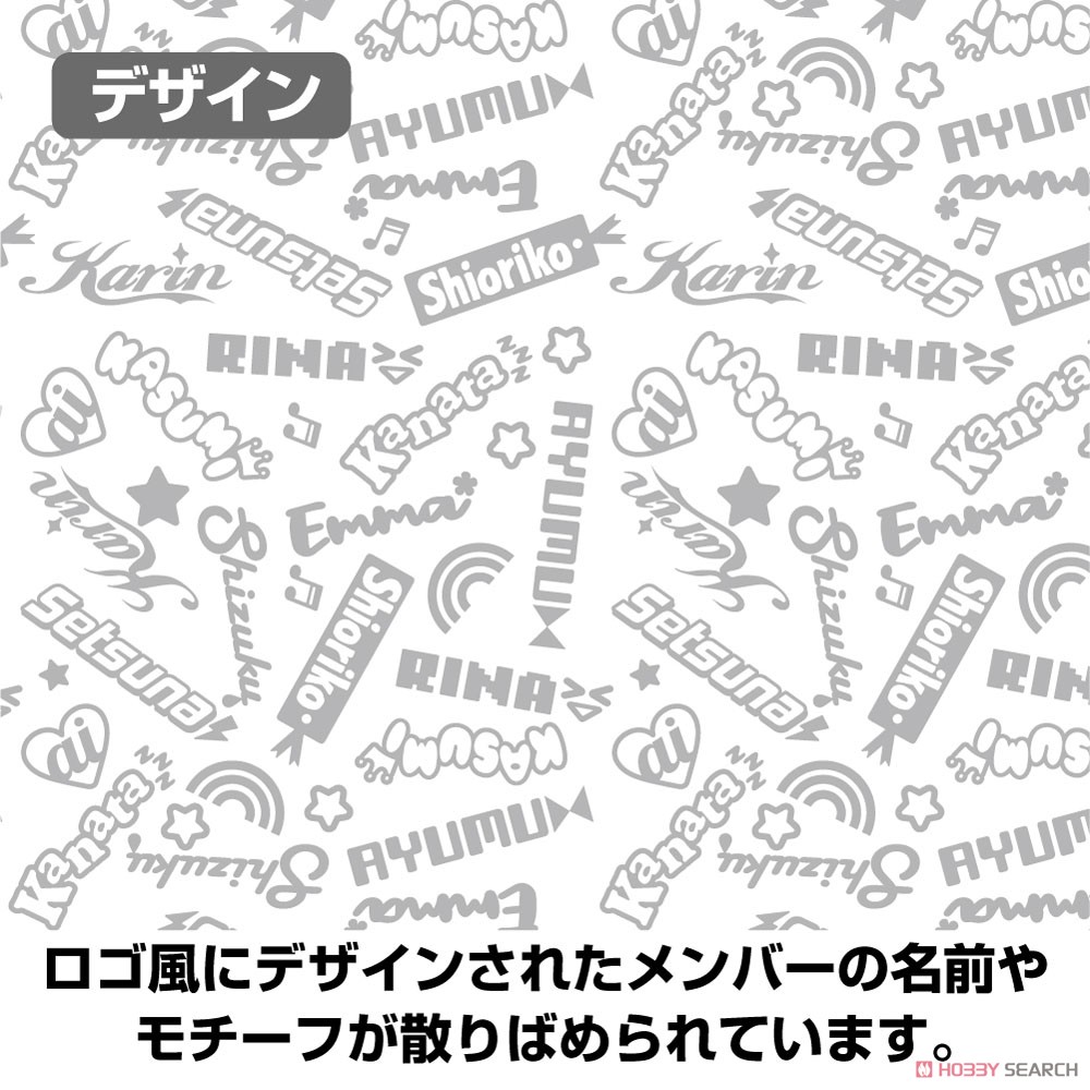 Love Live! Nijigasaki High School School Idol Club Repeating Pattern Oxford Shirt (Long Sleeve) XL (Anime Toy) Other picture4