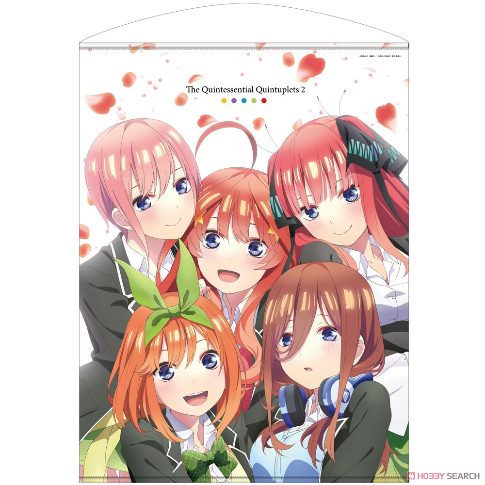 The Quintessential Quintuplets Season 2 100cm Tapestry (Anime Toy) 商品画像1
