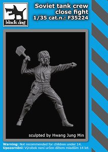 Soviet Tank Crew Close Fight (Plastic model)