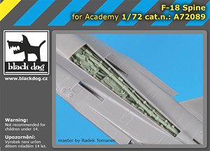 F-18 Spine (for Academy) (Plastic model)