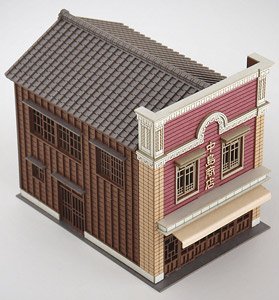 (N) 看板建築シリーズ(1) 中島商店 [1/150・カラーVer.] (組み立てキット) (鉄道模型)