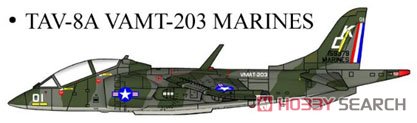 TAV-8A ハリアー (プラモデル) その他の画像2