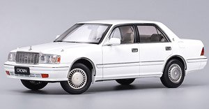 TOYOTA CROWN 155 Pearl White (左ハンドル仕様) (ミニカー)