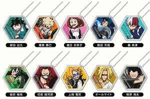 Charm Plate My Hero Academia (Set of 10) (Anime Toy)