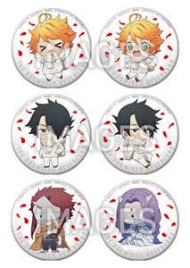 The Promised Neverland Thick Can Badge (Set of 6) (Anime Toy)