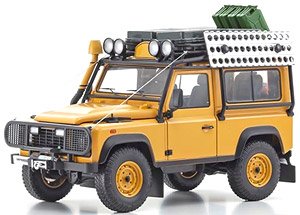 Land Rover Defender 90 (Yellow) (Diecast Car)