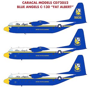 アメリカ海軍 ブルーエンジェルス C-130 ファットアルバート デカール (デカール)