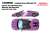 Lamborghini Huracan EVO Spyder 2019 (NARVI wheel) Viola 30th (Metallic Purple) (Diecast Car) Other picture1