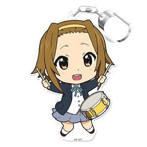 K-on! Puni Colle! Key Ring (w/Stand) Ritsu Tainaka (Anime Toy)